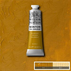 WINSOR & NEWTON WINTON OIL COLOUR 37ML - YELLOW OCHRE