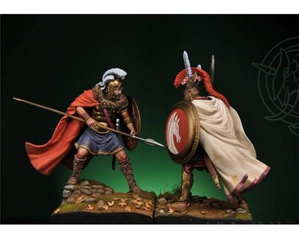 ROMEO MODELS: 75 mm. ; "HOSTUS" Sardo-Punic aristocratic - 215 BC Second Punic War (Luxury Kit)