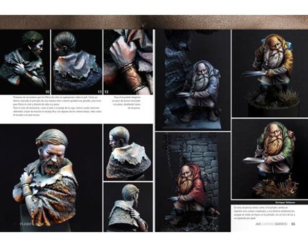 AK INTERACTIVE: LEARNING SERIES: FLESH & SKIN; TECHNIQUES TO PAINT ALL TYPES OF FLESH IN MINIATURES