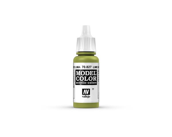 Vallejo MODEL Color: Lime Green - Acrylic color 17 ml