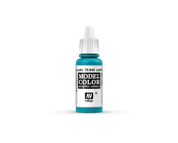 Vallejo MODEL Color: Light Turquoise - Acrylic color 17 ml
