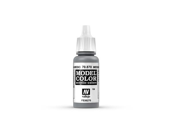 Vallejo MODEL Color: Medium Sea Grey - colore acrilico 17 ml