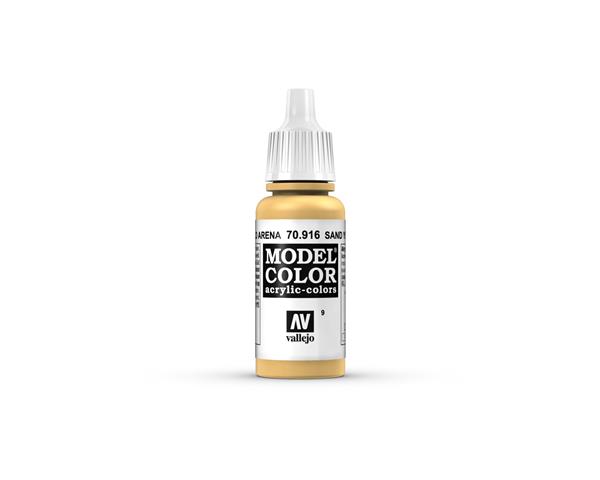 Vallejo MODEL Color: Sand Yellow - Acrylic color 17 ml