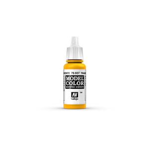 Vallejo MODEL Color: Transparent Yellow - Acrylic color 17 ml
