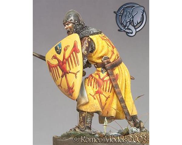 ROMEO MODELS: 54 mm. ; Italian Knight - End XIII / Beginning XIV Century
