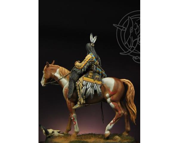 ROMEO MODELS: 54 mm. ; Cheyenne a cavallo
