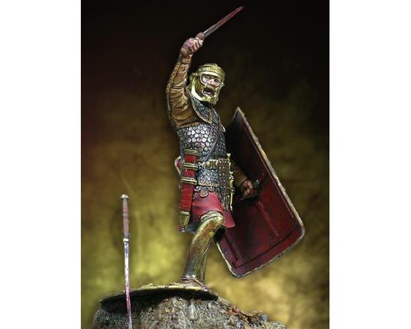 Ancient Rome — Legionary with a fighting dog — 54 mm Lead Figure 