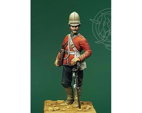 ROMEO MODELS: 54 mm. ; Officer – 24th Regiment of Foot – Zulu Wars