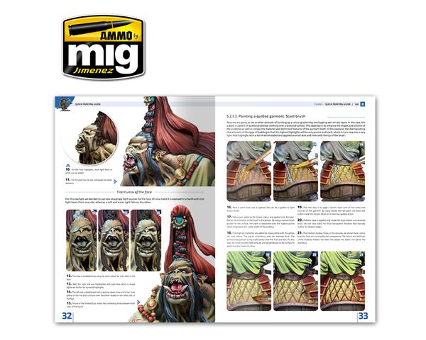 AMMO OF MIG: ENCYCLOPEDIA OF FIGURES MODELLING TECHNIQUES VOL. 0 - QUICK GUIDE FOR PAINTING  ENGLISH