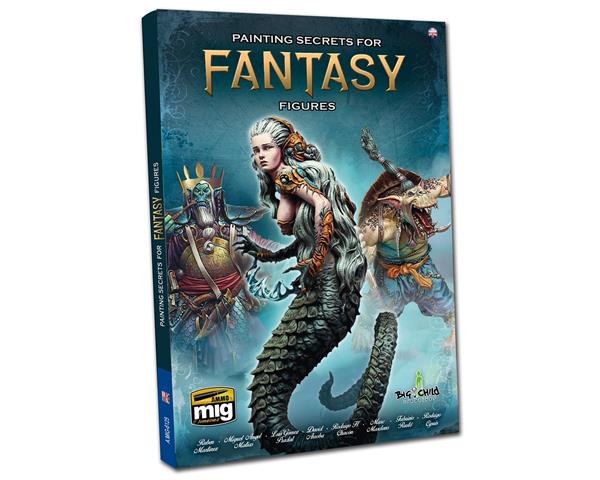 AMMO OF MIG: ; HOW TO PAINT FANTASY FIGURES (English) book, soft cover, 124 pages