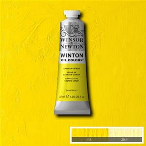 WINSOR & NEWTON OLIO WINTON 37ML - GIALLO DI CADMIO LIMONE IMITAZIONE