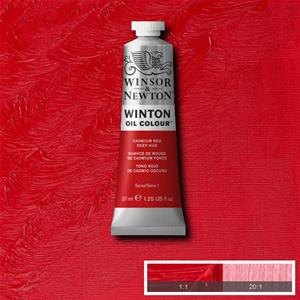 WINSOR & NEWTON WINTON OIL COLOUR 37ML - CAD RED DP HUE