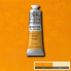 WINSOR & NEWTON WINTON OIL COLOUR 37ML - CAD YELLOW HUE