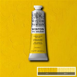 WINSOR & NEWTON WINTON OIL COLOUR 37ML - CAD YELL PL HUE