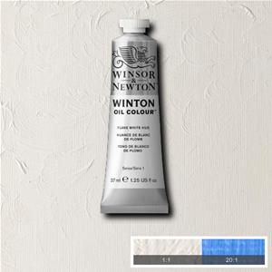 WINSOR & NEWTON WINTON OIL COLOUR 37ML - FLAKE WHITE HUE
