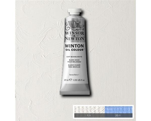 WINSOR & NEWTON WINTON OIL COLOUR 37ML - SOFT MIX WHITE