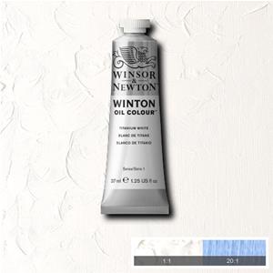 WINSOR & NEWTON WINTON OIL COLOUR 37ML - TITANIUM WHITE ROW