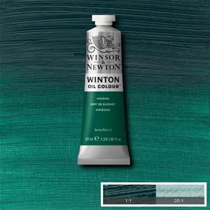 WINSOR & NEWTON WINTON OIL COLOUR 37ML - VIRID HUE PHTH