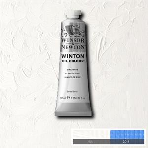 WINSOR & NEWTON OLIO WINTON 37ML - BIANCO DI ZINCO