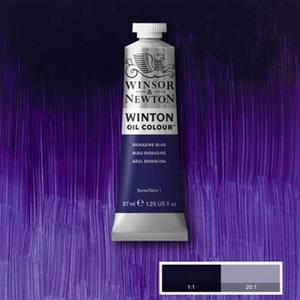 WINSOR & NEWTON WINTON OIL COLOUR 37ML - DIOXAZINE BLUE 