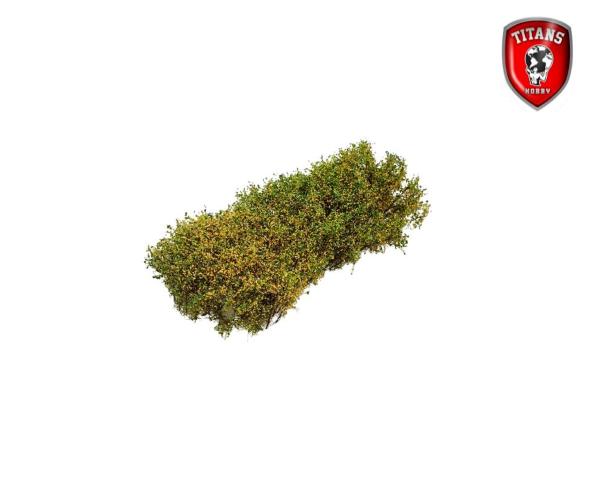 TITANS HOBBY: Shrubbery cm.15x15 Lenght 15mm - Blooming Yellow
