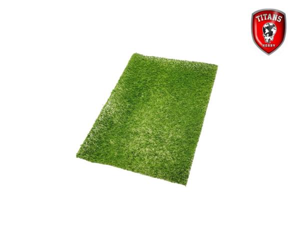 TITANS HOBBY: grass mat cm.20X30 - Green Grass type 1 Length  2-4mm