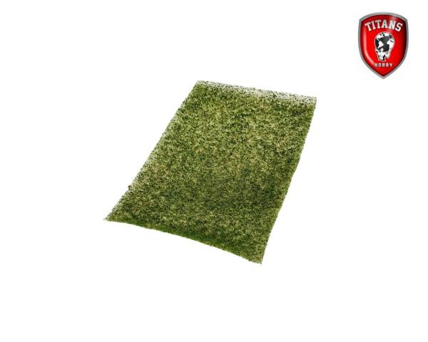 TITANS HOBBY: grass mat cm.20X30 - Green Grass type 3 Length  4-8mm