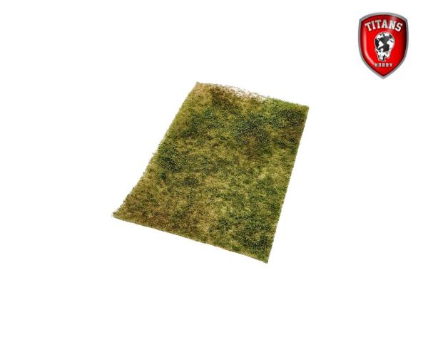 TITANS HOBBY: grass mat cm.20X30 - Flowery Meadow type 8 Length  4-8mm