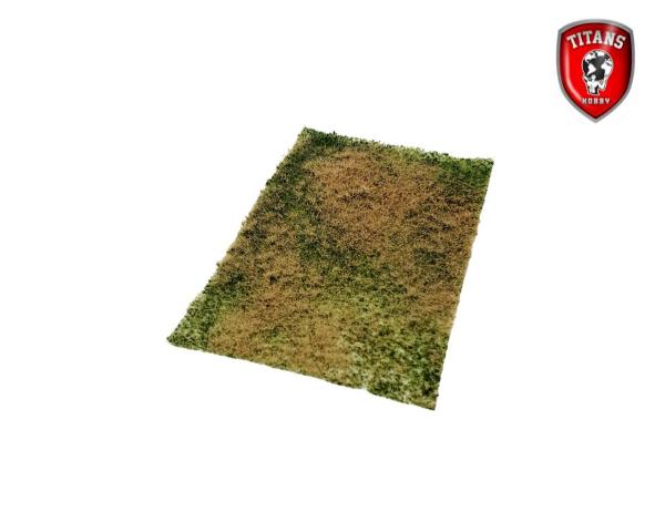 TITANS HOBBY: grass mat cm.20X30 - Flowery Meadow type 6 Length  4-8mm
