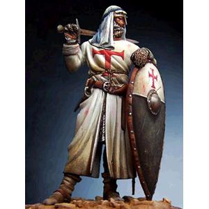 ROMEO MODELS: 54 mm. ; Cavaliere Templare di Terrasanta con turbante, XIII Secolo 
