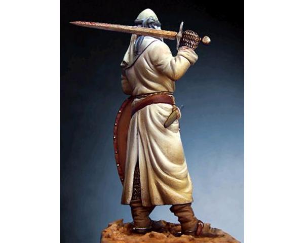 ROMEO MODELS: 54 mm. ; Cavaliere Templare di Terrasanta con turbante, XIII Secolo 