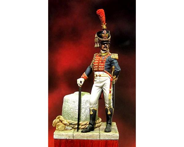 ROMEO MODELS: 54 mm. ; Officer of the Navy Guard - Naple's Kingdom 1811-15