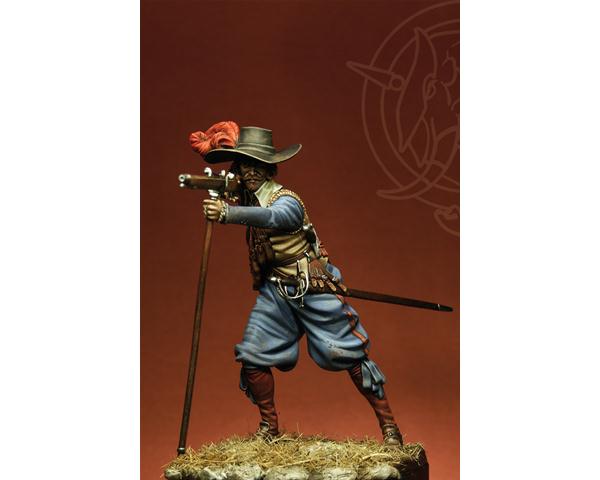 ROMEO MODELS: 75 mm. ; French Musketeer at the beginning of the 30 Years War