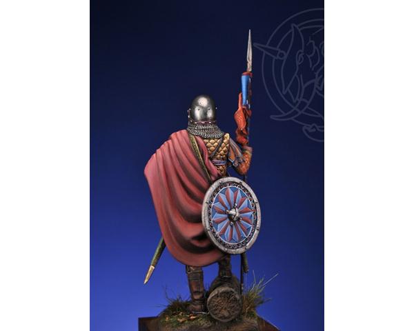 ROMEO MODELS: 75 mm.; Ufficiale di cavalleria Russo 1363-1386 (Battaglia di Kulikovo 1380)